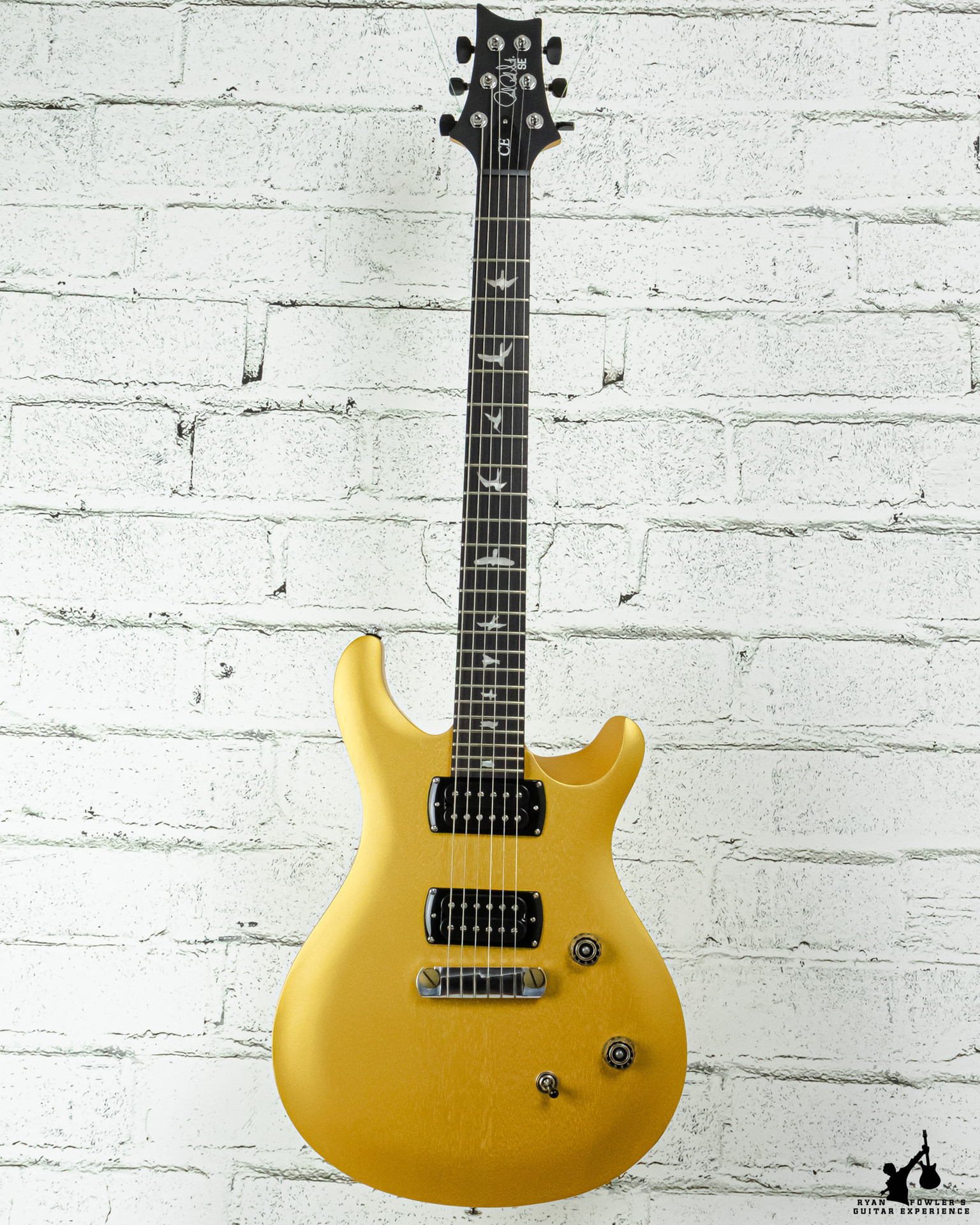 PRS SE CE24 Standard Metallic Gold Satin w/ Bag