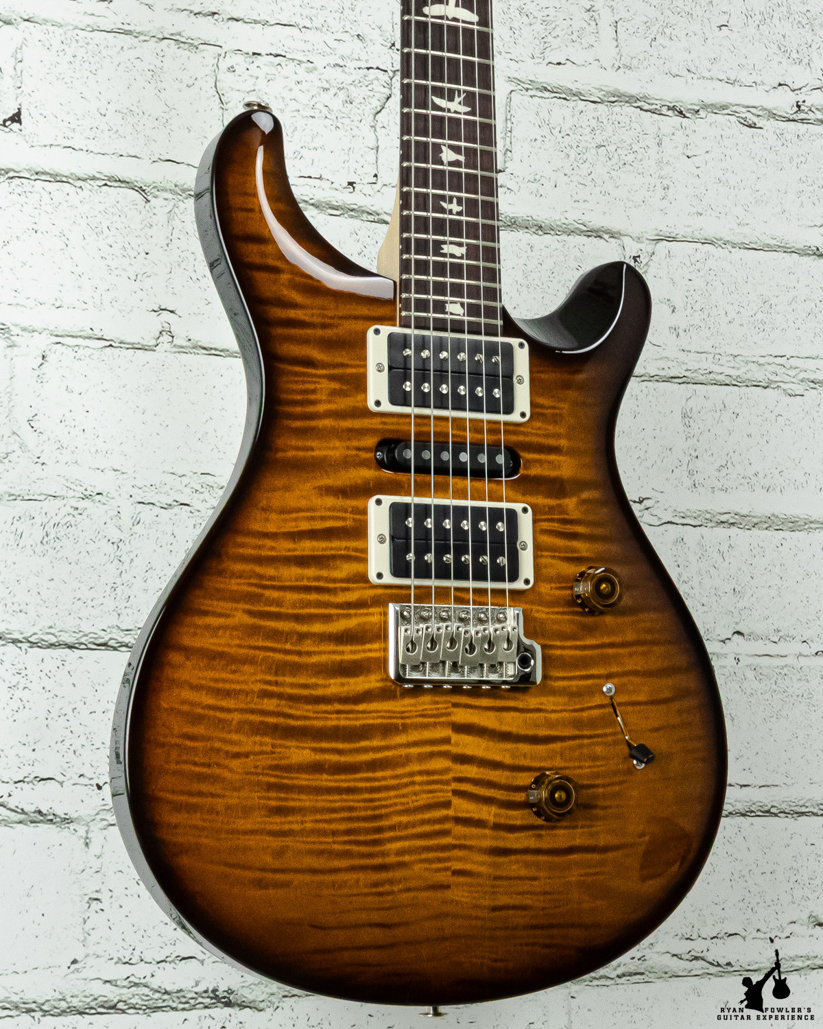 PRS CE24 Special Limited Black Amber Burst w/ Bag (#8328)