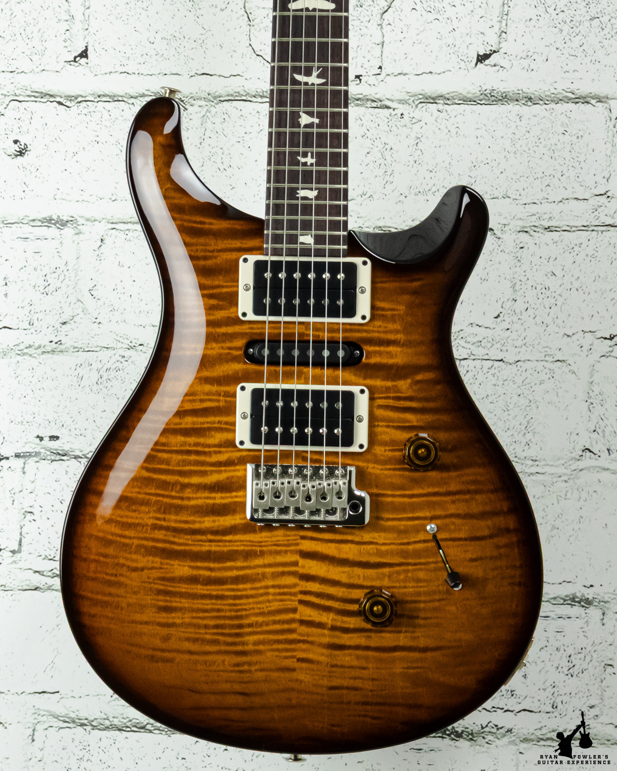 PRS CE24 Special Limited Black Amber Burst w/ Bag (#8328)