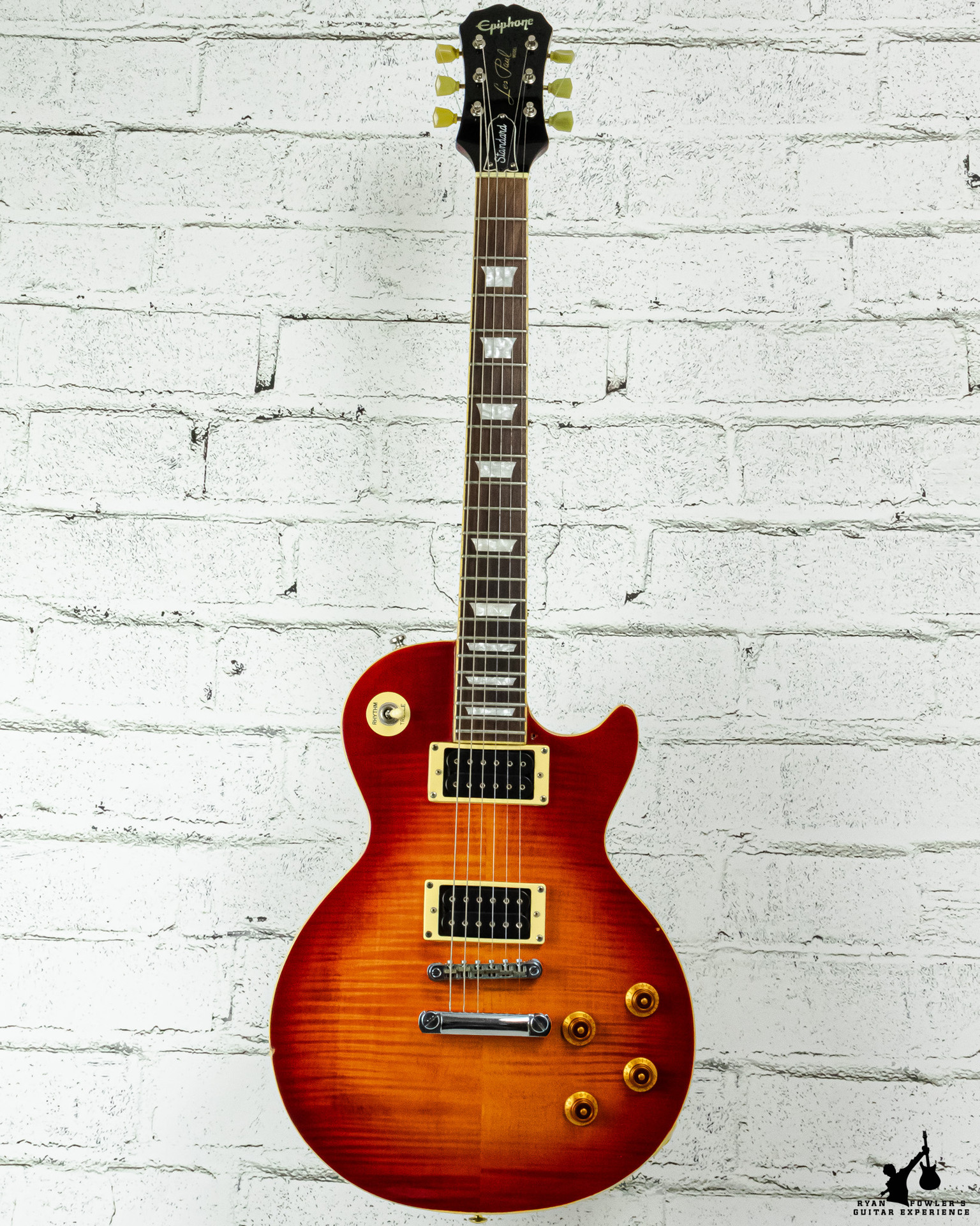 Used Epiphone Les Paul Standard Flame Top Sunburst