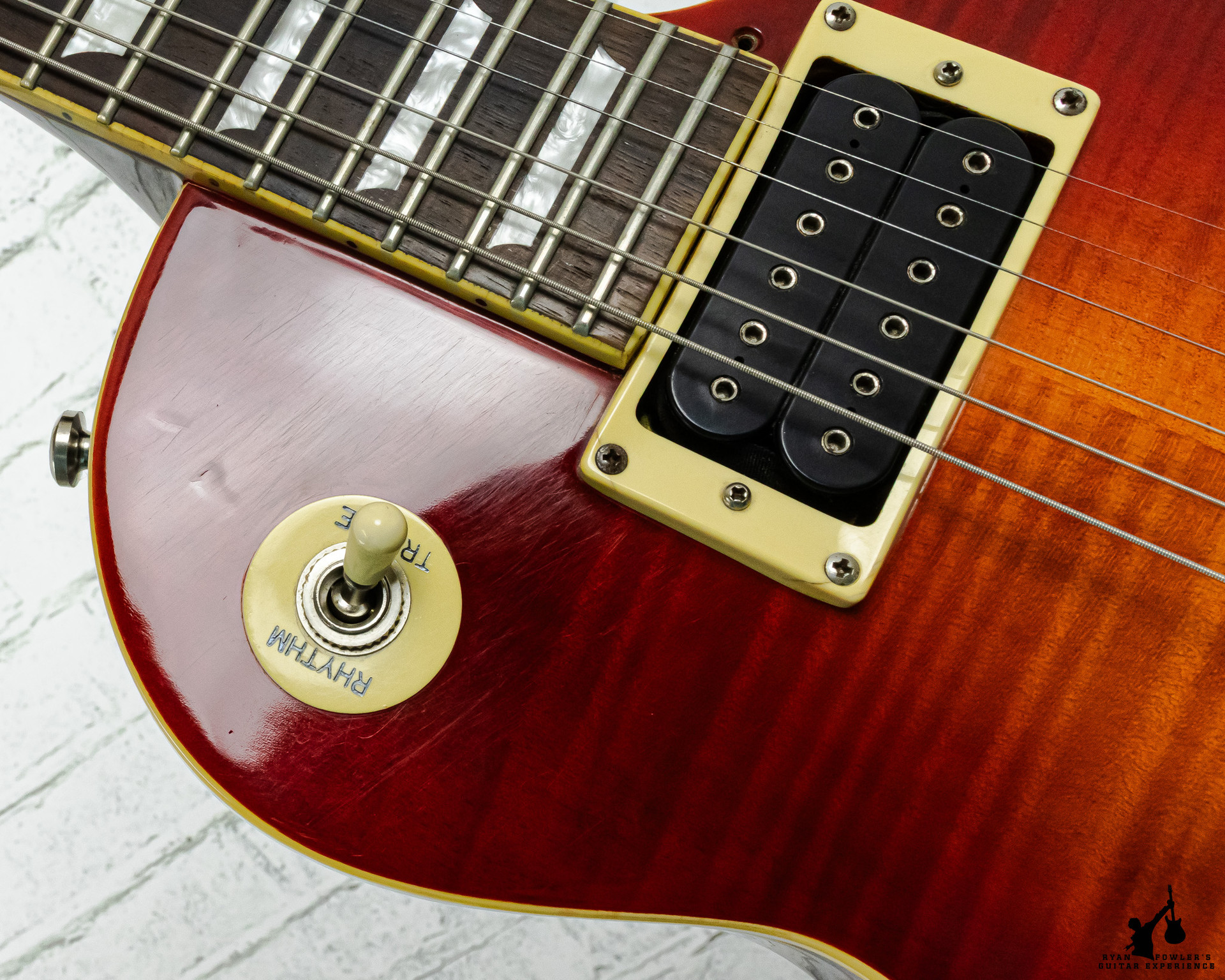 Used Epiphone Les Paul Standard Flame Top Sunburst