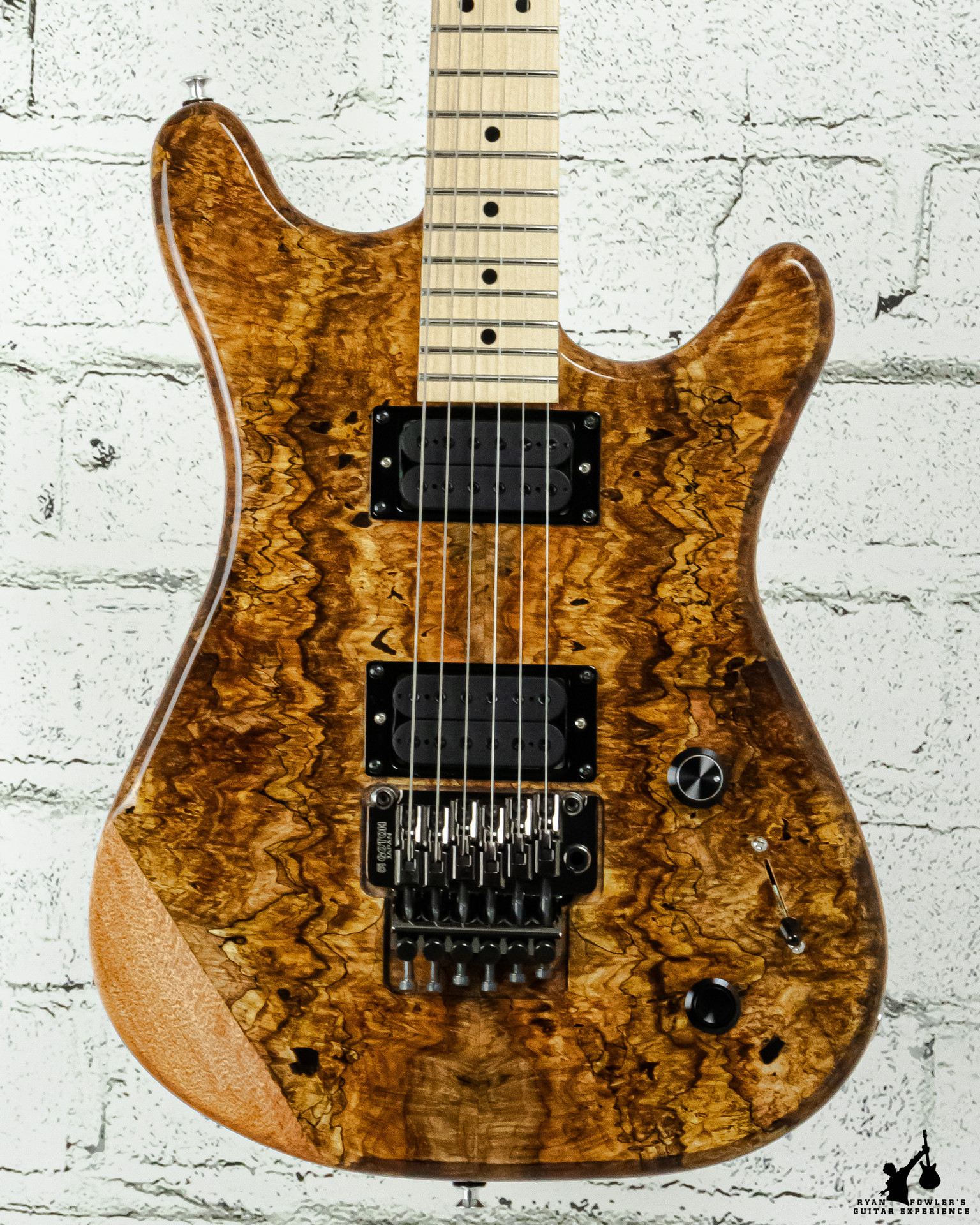 MHD Electric Spalted Maple Top w/ Gotoh Tremolo w/ hsc (Serial #001)