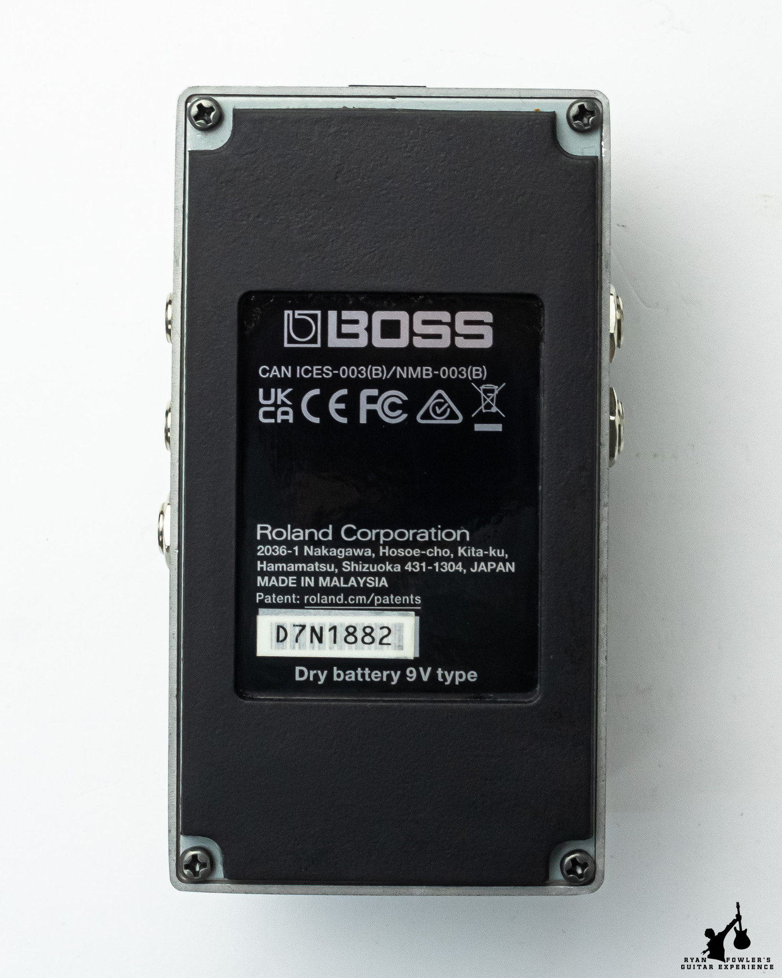 Boss RV-6 Reverb Effect Pedal