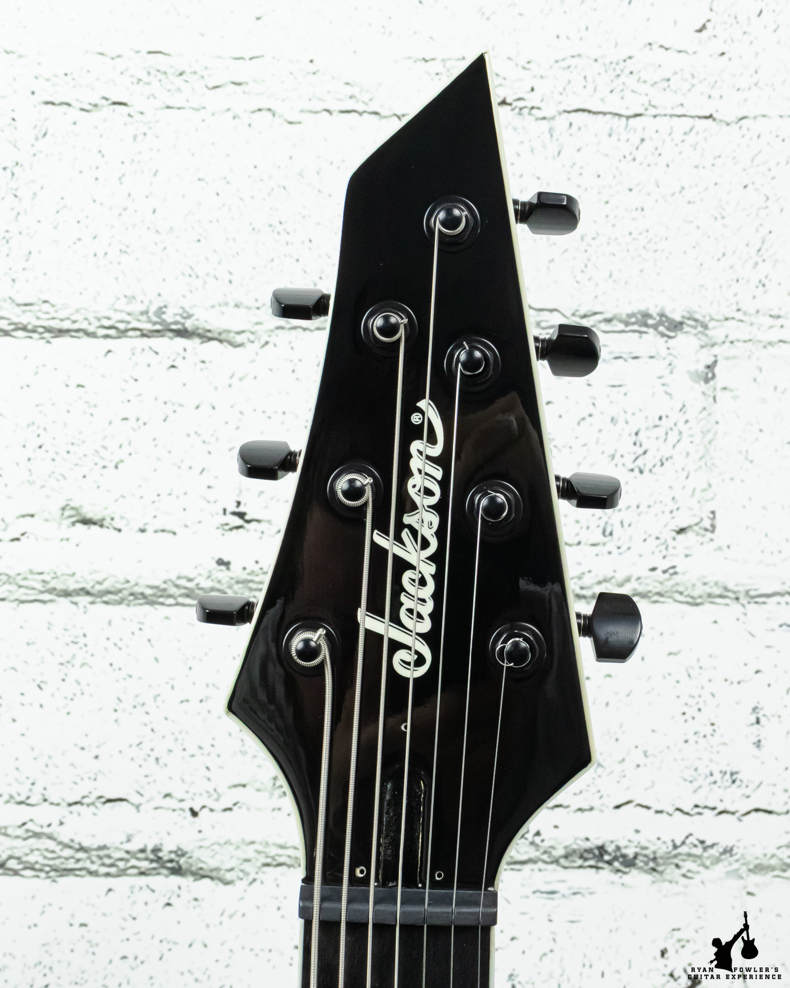 【スターターパック】【ブラック】メタルカーボンキュー &フルカーボンシャフト Jackson JS22Q-7 Quilt Top Charcoal Burst 7 String w/ Bag