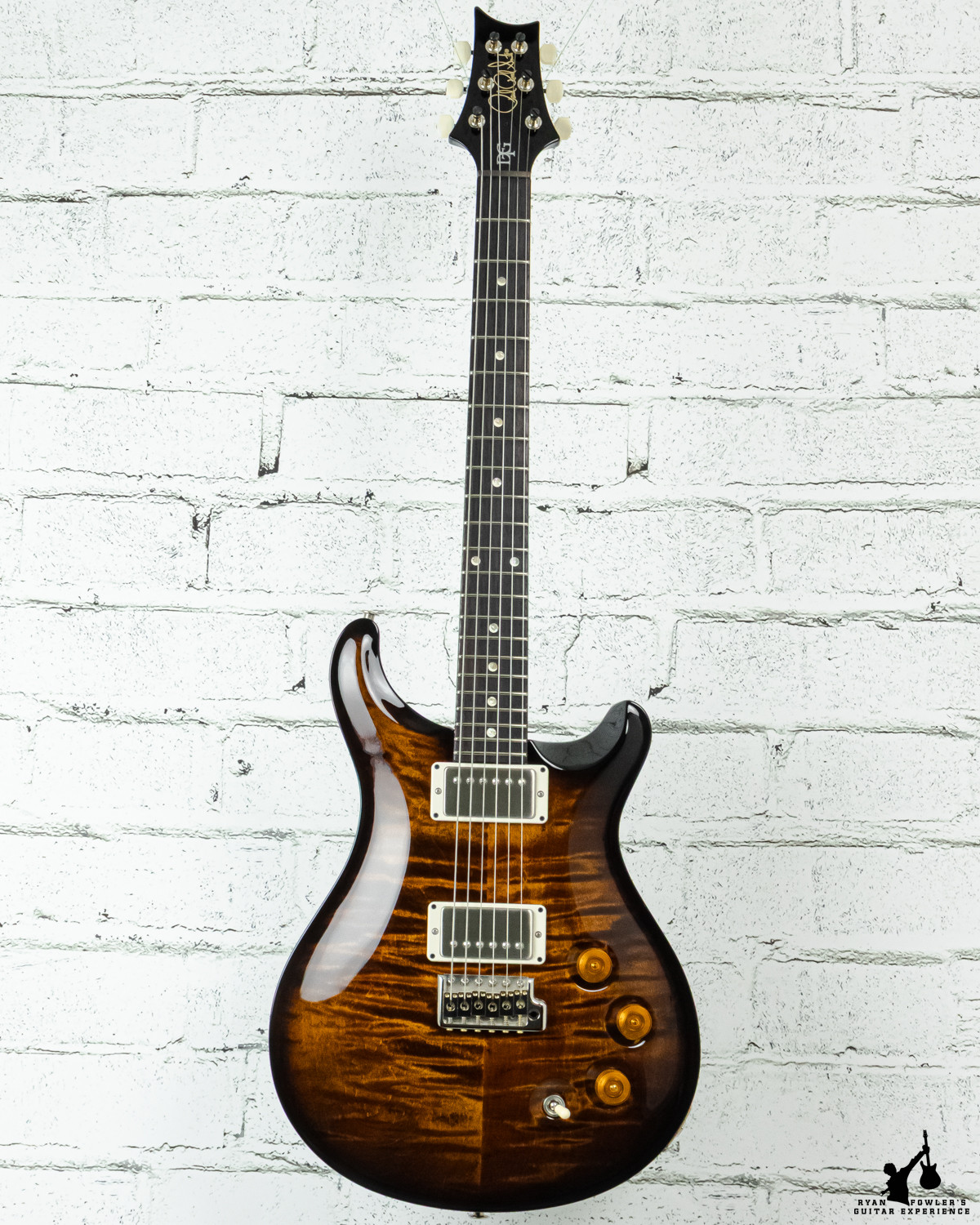 PRS DGT David Grissom Custom Color Black Gold Wrap w/ Case