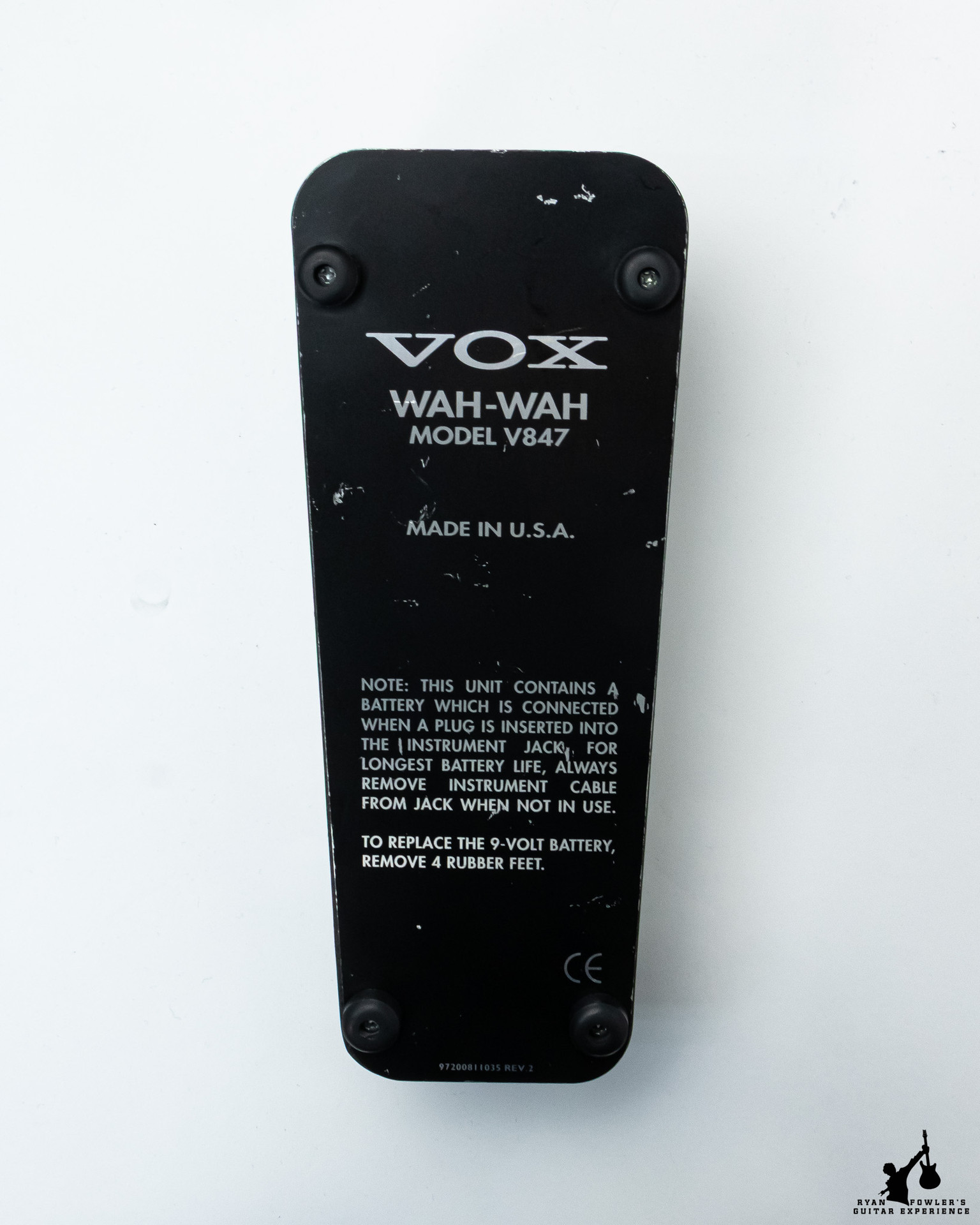 Vox V847 Wah