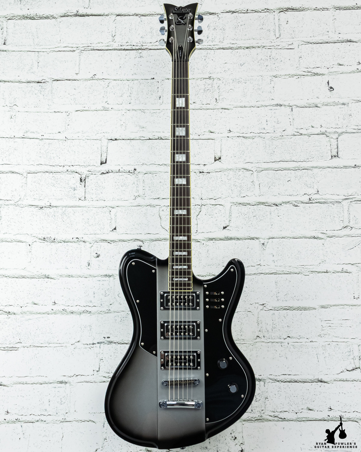 Schecter Diamond Series Ultra VI Silver Burst w/gigbag