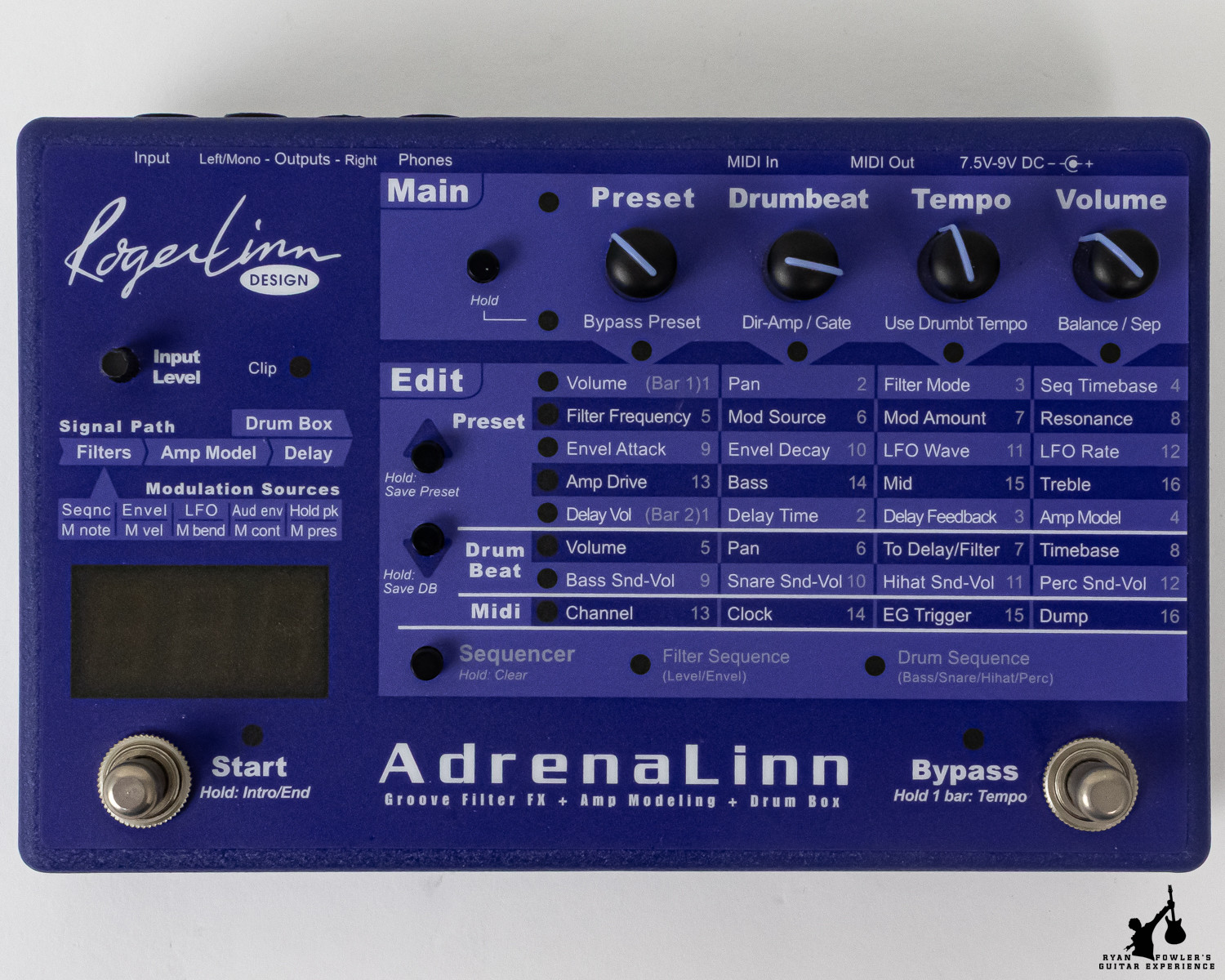 ギター Roger linn Adrenallin Roger Lynn Adrenalinn