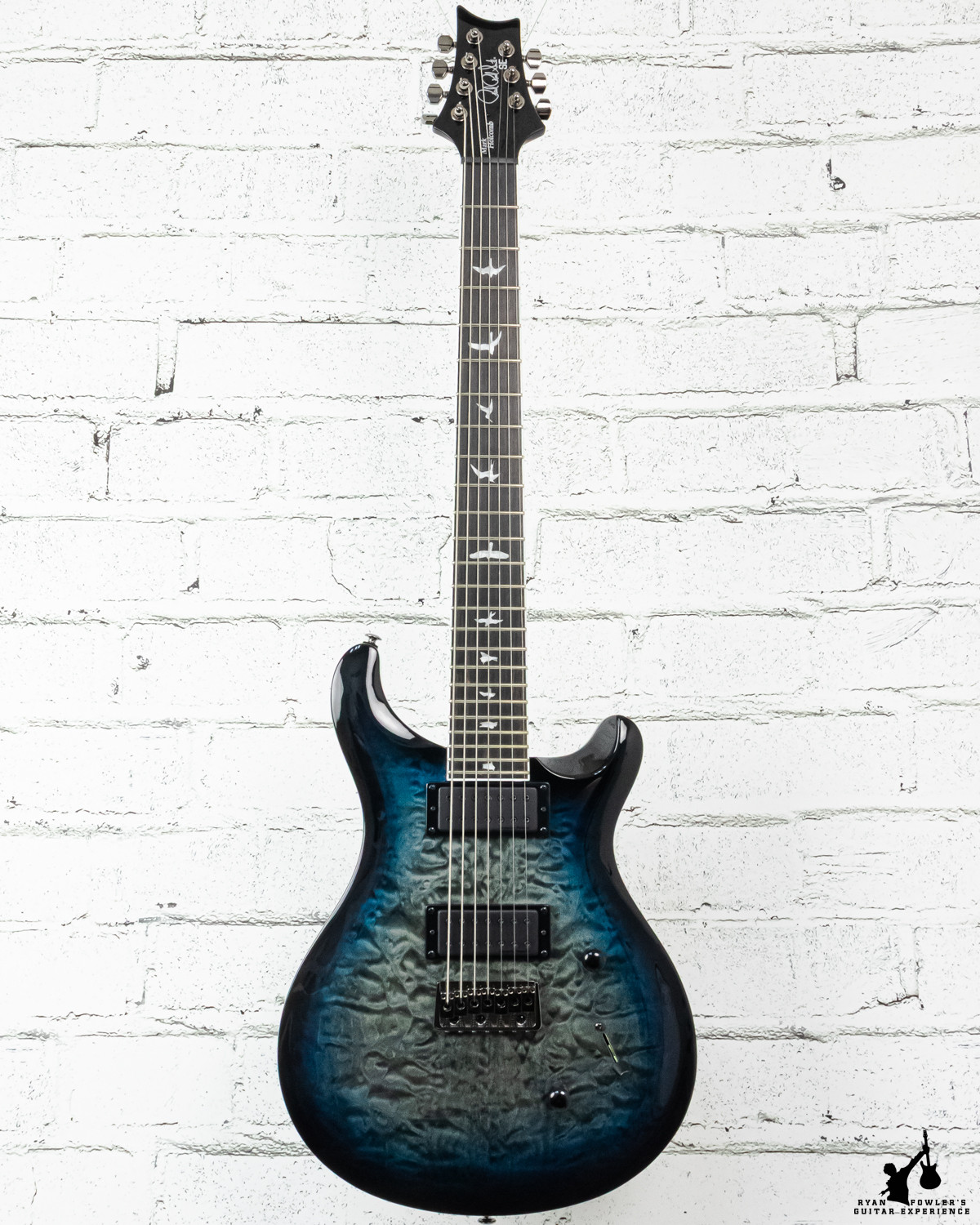 PRS SE Mark Holcomb SVN Holcomb Blue Burst w/ Bag