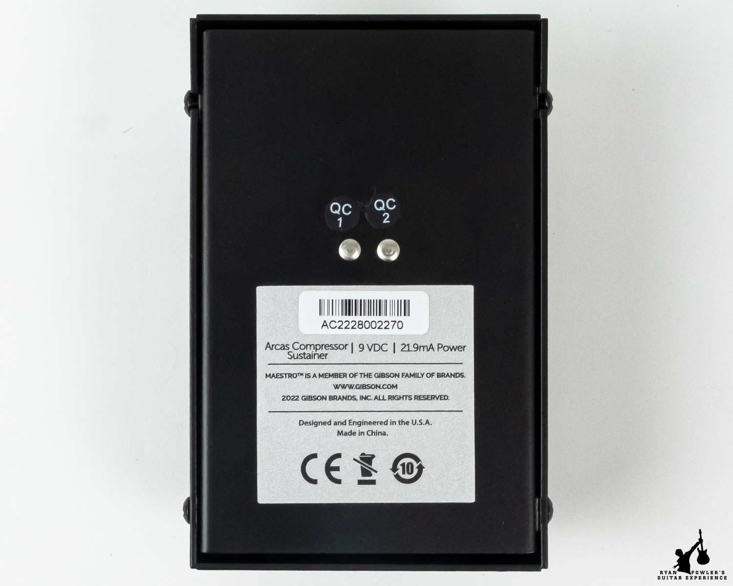 Maestro Arcas Compressor Sustainer Pedal