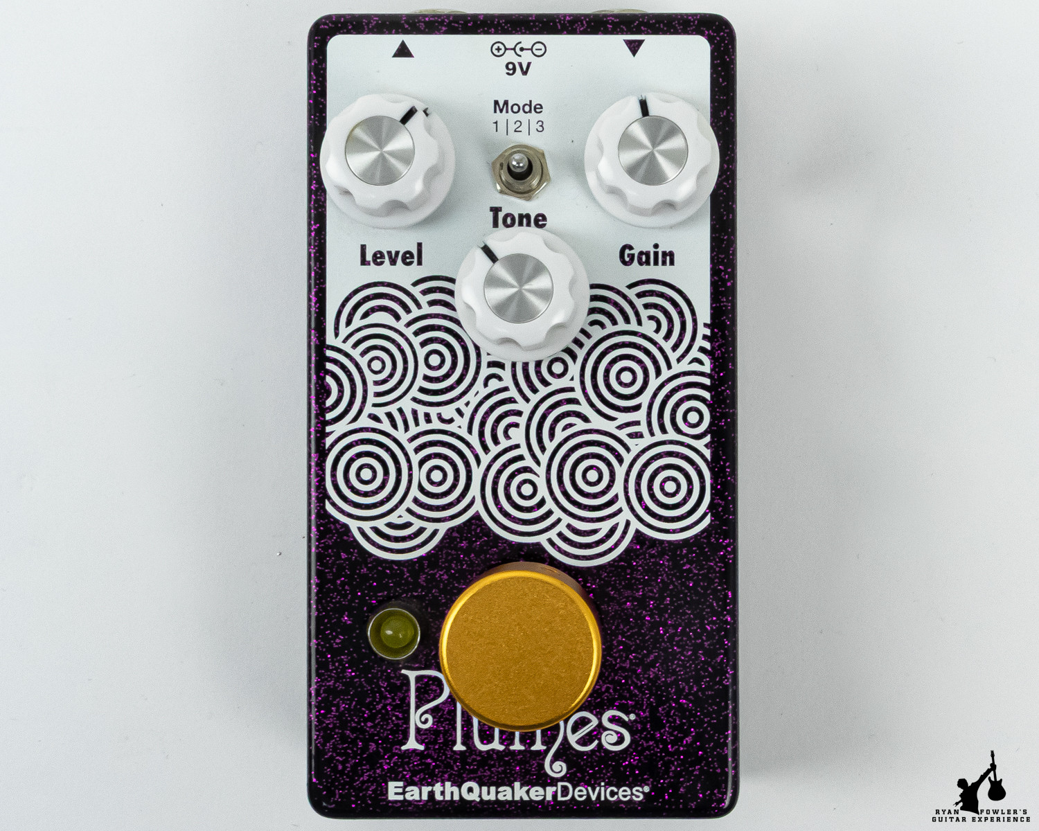 Earthquaker Devices Plumes Purple Sparkle