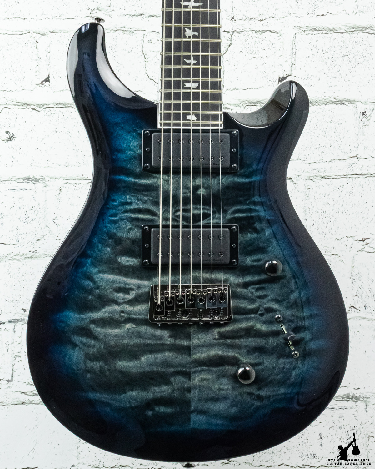 PRS SE Mark Holcomb SVN Holcomb Blue Burst w/ Bag