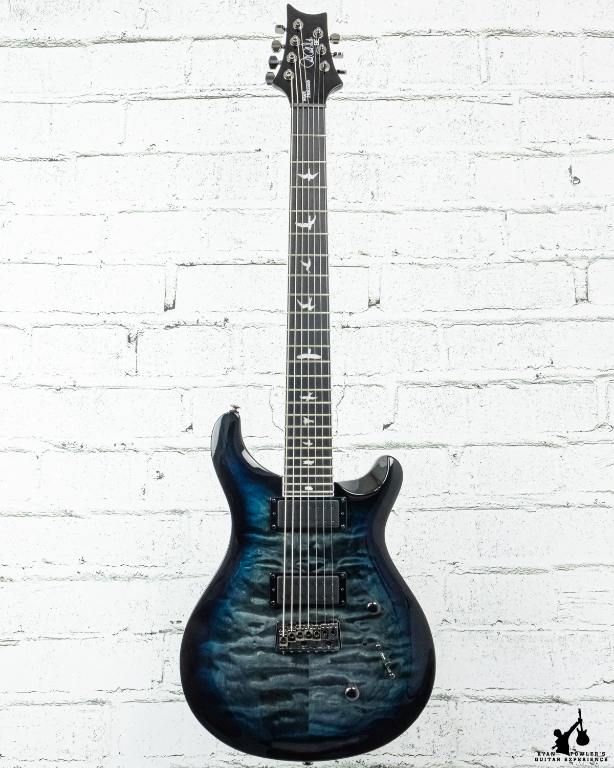 PRS SE Mark Holcomb SVN Holcomb Blue Burst w/ Bag