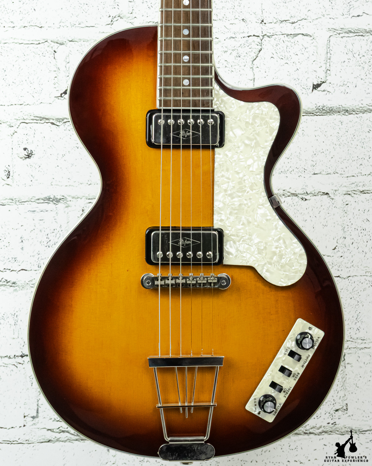 Hofner Contemporary Series Club Antique Sunburst