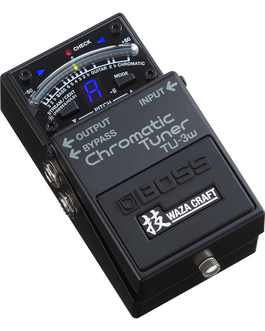 ギター BOSS Chromatic Tuner TU-3W Waza Craft BOSS TU-3W Waza Craft Chromatic Tuner - Ryan Fowler's Guitar