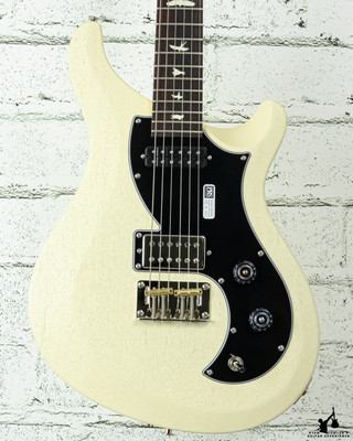 PRS S2 Vela Antique White Satin w/ bag