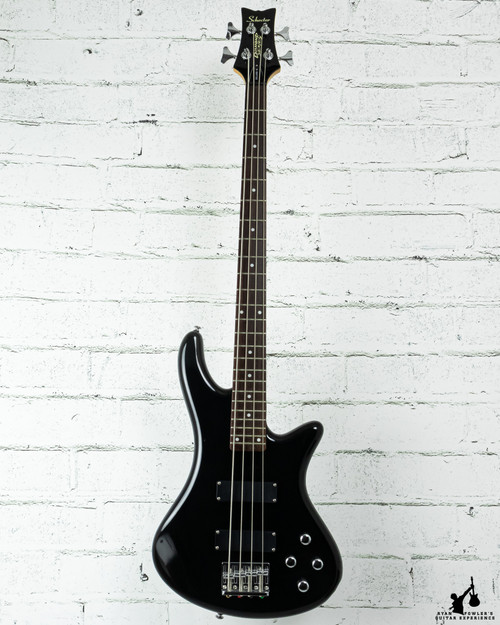 Schecter Diamond Series Deluxe-4 Bass Black