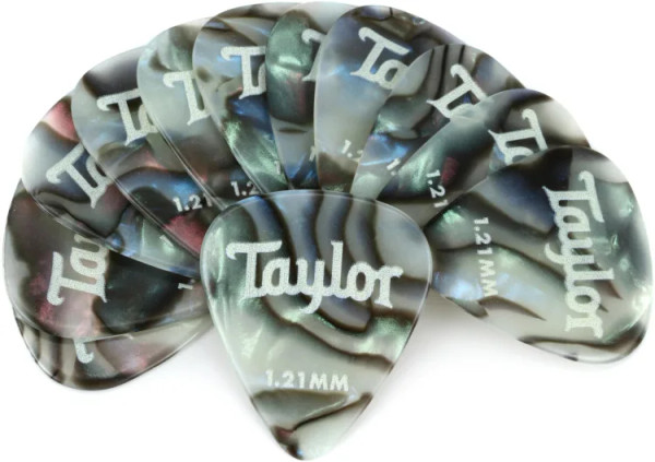 Taylor 80737 Celluloid 351 Abalone Picks 1.21mm
