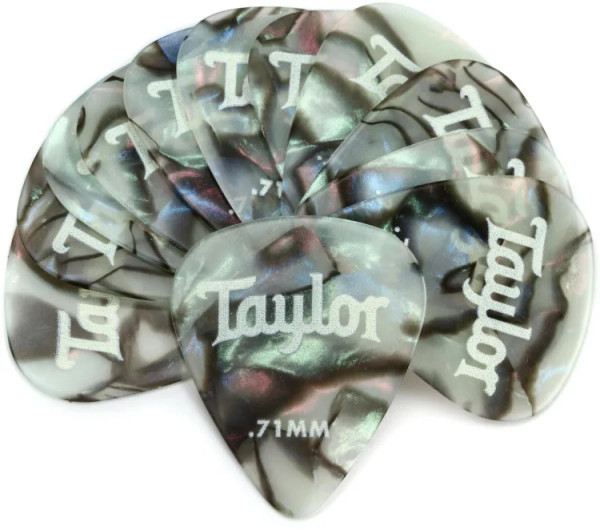 Taylor 80735 Celluloid 351 Abalone Picks .71mm