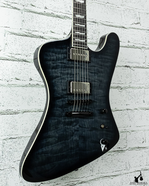 ESP LTD PHOENIX-1000 QM See Thru Black Sunburst (#1485)