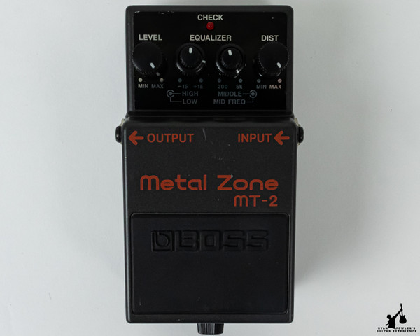 Boss MT-2 Metal Zone Guitar Effects Pedal