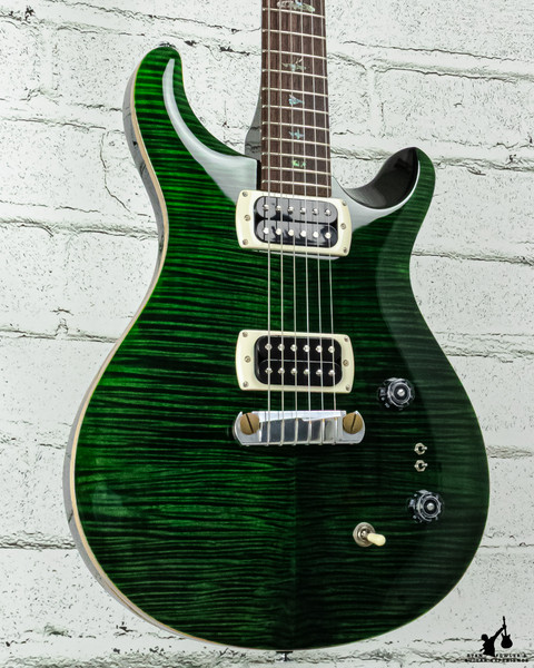 PRS SE Paul's Guitar Teal Black w/ Bag (#5150)