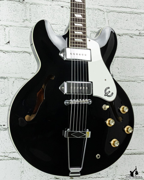 2000 Epiphone Casino Peerless Ebony w/ OHSC