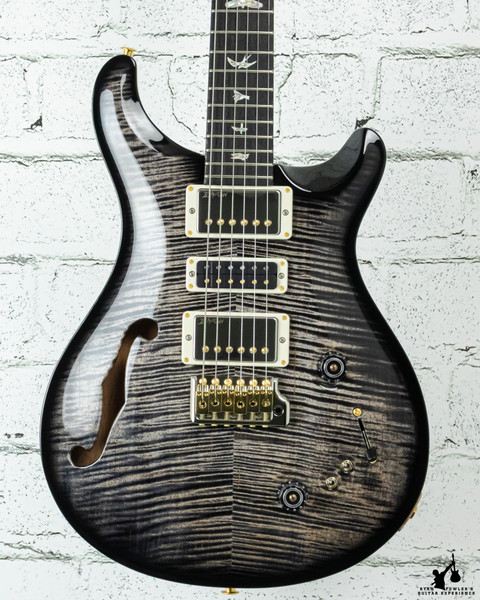 PRS Special 22 Semi Hollow 10 Top Charcoal Smokeburst w/ Case (#6977)