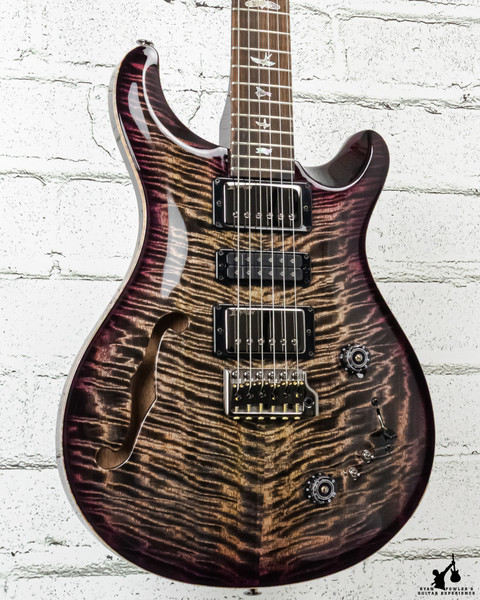 PRS Special Semi-Hollow 2026 Limited Edition Mango/Zircote Charcoal Purple Burst w/ Case (#3333)