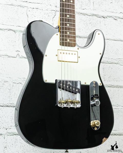 Partscaster T-Style Gloss Black w/ HSC