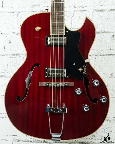 Guild Newark St Collection Starfire III w/ OHSC and Mods