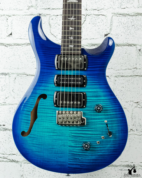 PRS SE Special Semi-Hollow Lake Blue w/ bag (#8763)