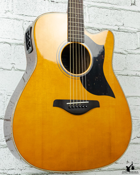 Yamaha A1R Vintage Natural Dreadnought Acoustic/Electric (#1026)