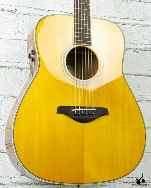 Yamaha FG-TA TransAcoustic Dreadnought Vintage Tint (#1134)