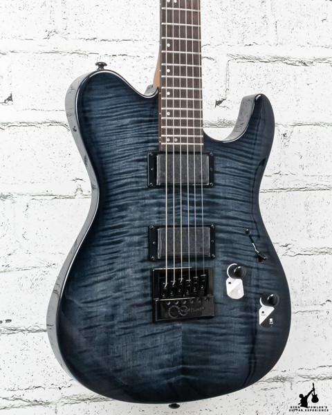 ESP LTD Deluxe TH-1000 ET Electric Guitar See-thru Black Sunburst