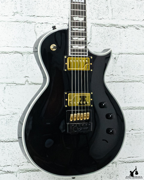 ESP E-ii Eclipse Full Thickness Black w/ Case