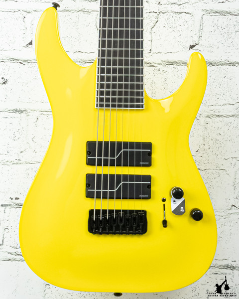 ESP LTD Stephen Carpenter SC-608 Signature 8-string Baritone Yellow  w/ Case