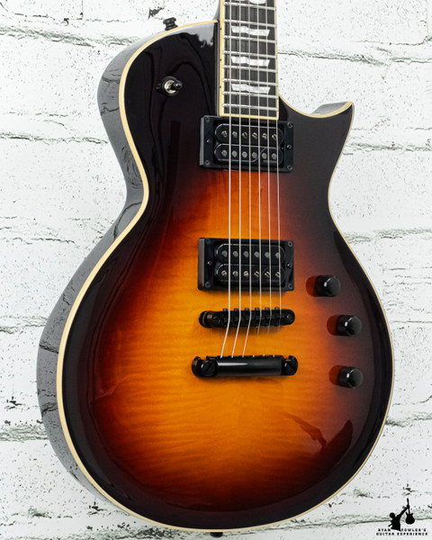 ESP E-II Eclipse FT Electric Guitar Tobacco Sunburst w/ Case (#5253)