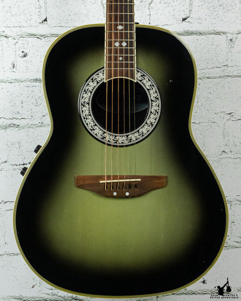 Ovation CC67 Acoustic Electric Gray Burst