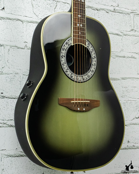 Ovation CC67 Acoustic Electric Gray Burst