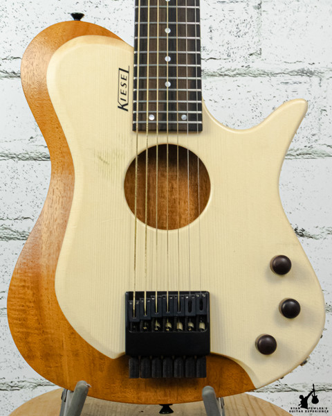 Kiesel Zeus 7 String Satin Natural w/ Bag
