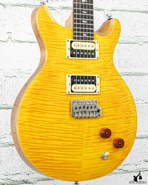 2021 PRS SE Santana Yellow Flame w/gigbag