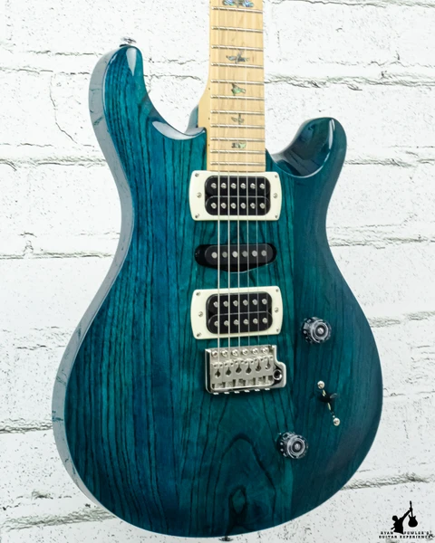 PRS SE Swamp Ash Special Iri Blue w/ bag (#3150)