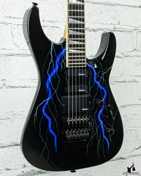 1991 Jackson Custom Shop Fusion Lightning Bolt w/ OHSC and Paperwork