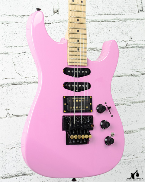 2020 Fender HM Strat Reissue Flash Pink w/84 Floyd+Upgraded Pickup