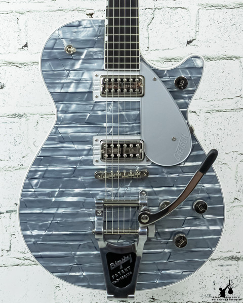 2018 Gretsch G6129T Players Edition Blue Pearl Jet FT with Bigsby w/ OHSC