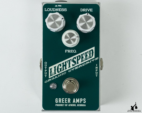 Greer Lightspeed Organic Overdrive Pedal