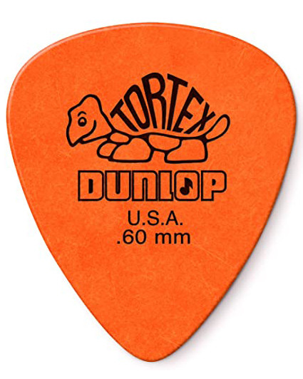 Dunlop 418P.60 Tortex Std .60mm 12pk