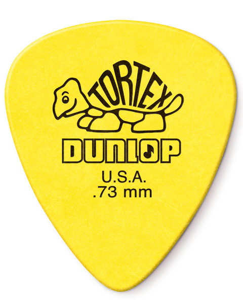 Dunlop 418P.73 Tortex Std .73mm 12pk