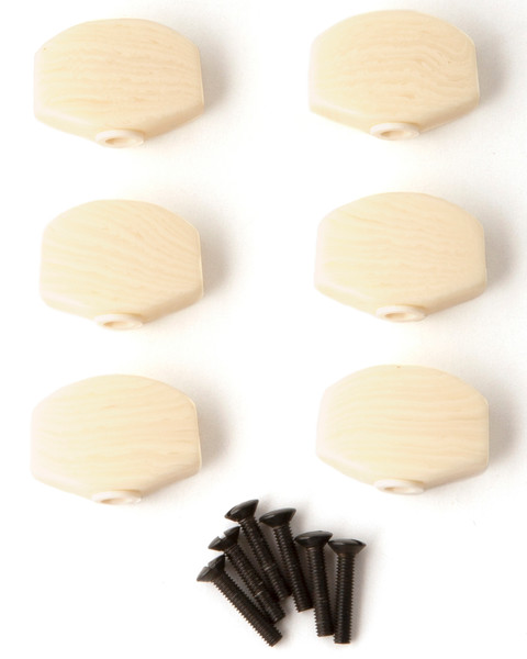 PRS Tuner Buttons Faux Bone Set of 6